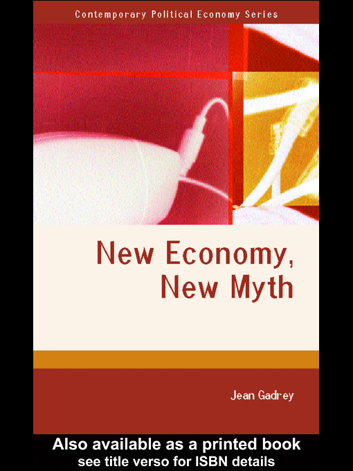 Cover image for New Economy, New Myth